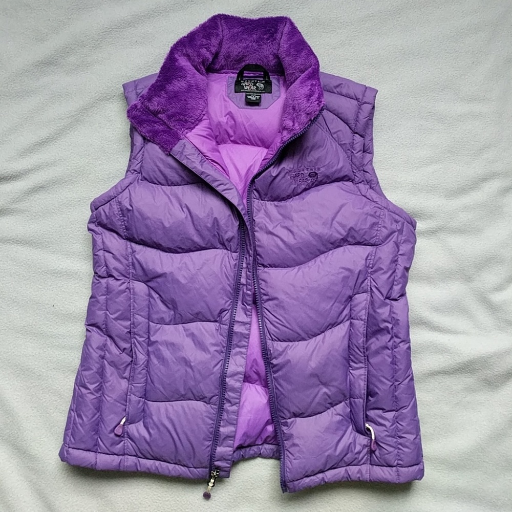 Mountain Hardwear LoDown Purple Puffy Vest